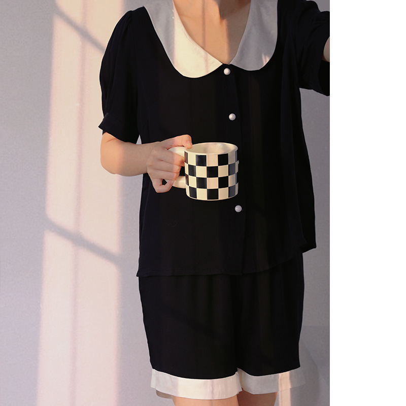 공 새틴 1014 쇼트 인형 칼라 블랙 프래그런스 스타일