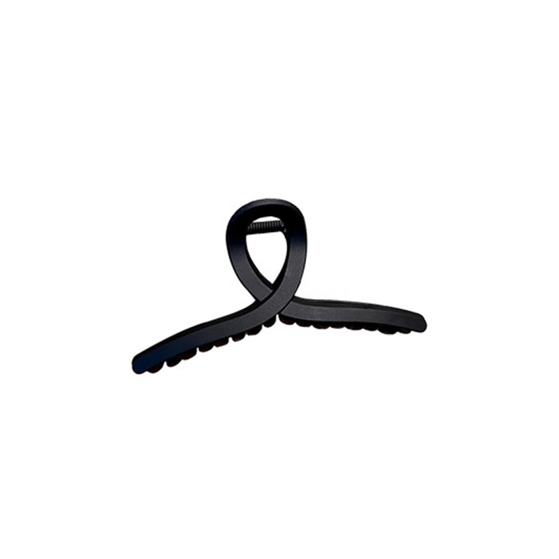 Extra-grande 15cm cabello más tiburón clip temperamento esmerilado agarrar clip de cabello de cabeza detrás de la tarjeta de cabello de cabello