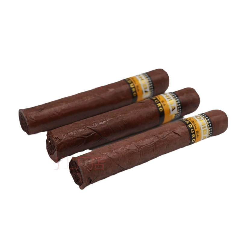 Недействительный декоративный сигар cigars дым кубинская сигара модель сигара сигарный материал смола съемочные реквизиты поддельные