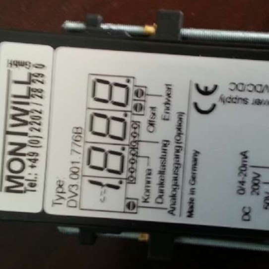 DV3.001.776B   MONTWILL   显示仪表