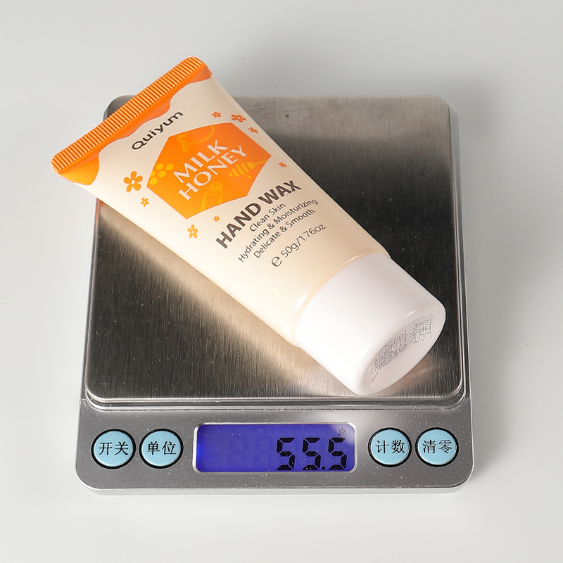 Cross-border QUIYUM milk Honey Hand Wax 50g Moisturizing, hydrating and hydrating hand care skin care products in stock from the manufacturer undefined