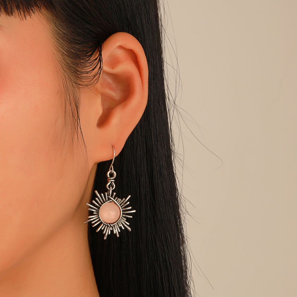 Geometric Pattern Geometric Alloy Earrings
