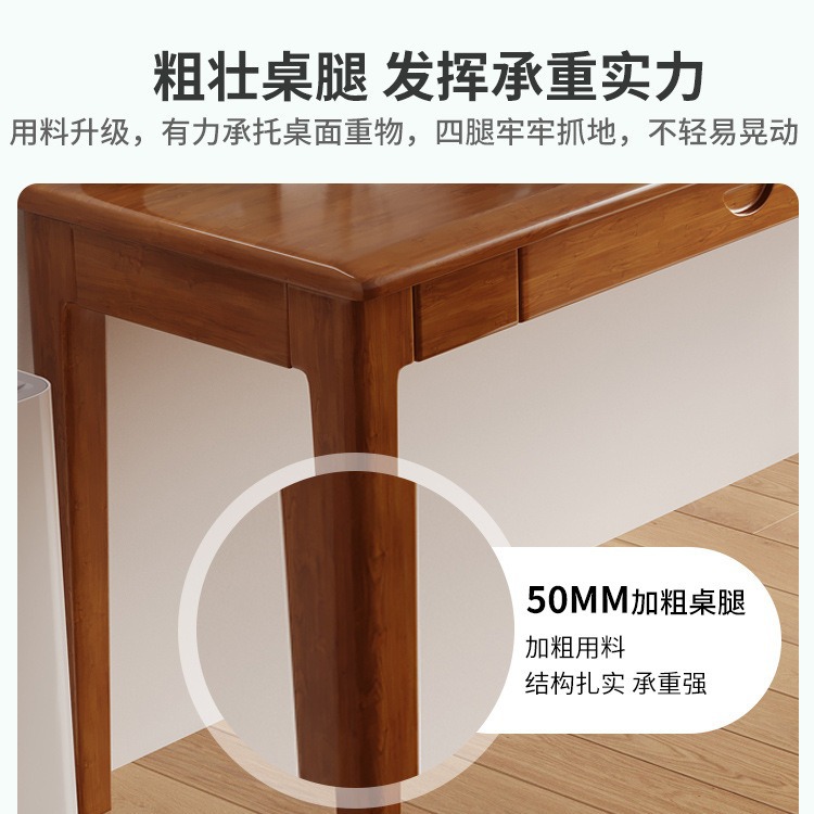 Madera maciza estrecho escritorio ancho 40/45/55cm escritorio de la computadora en casa pared escritorio largo estudiante dormitorio mesa de estudio