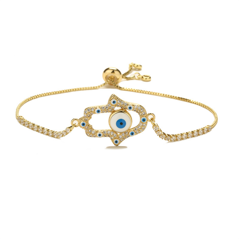 Lucky Evil Eye Red String Bracelet Adjustable Protection Jewelry_voghion.com