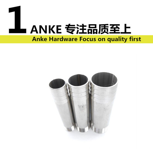 46 points stainless steel leather pipe connection stainless steel thread buckle leather pipe joint threaded bamboo pagoda head 25 valve external wire connection