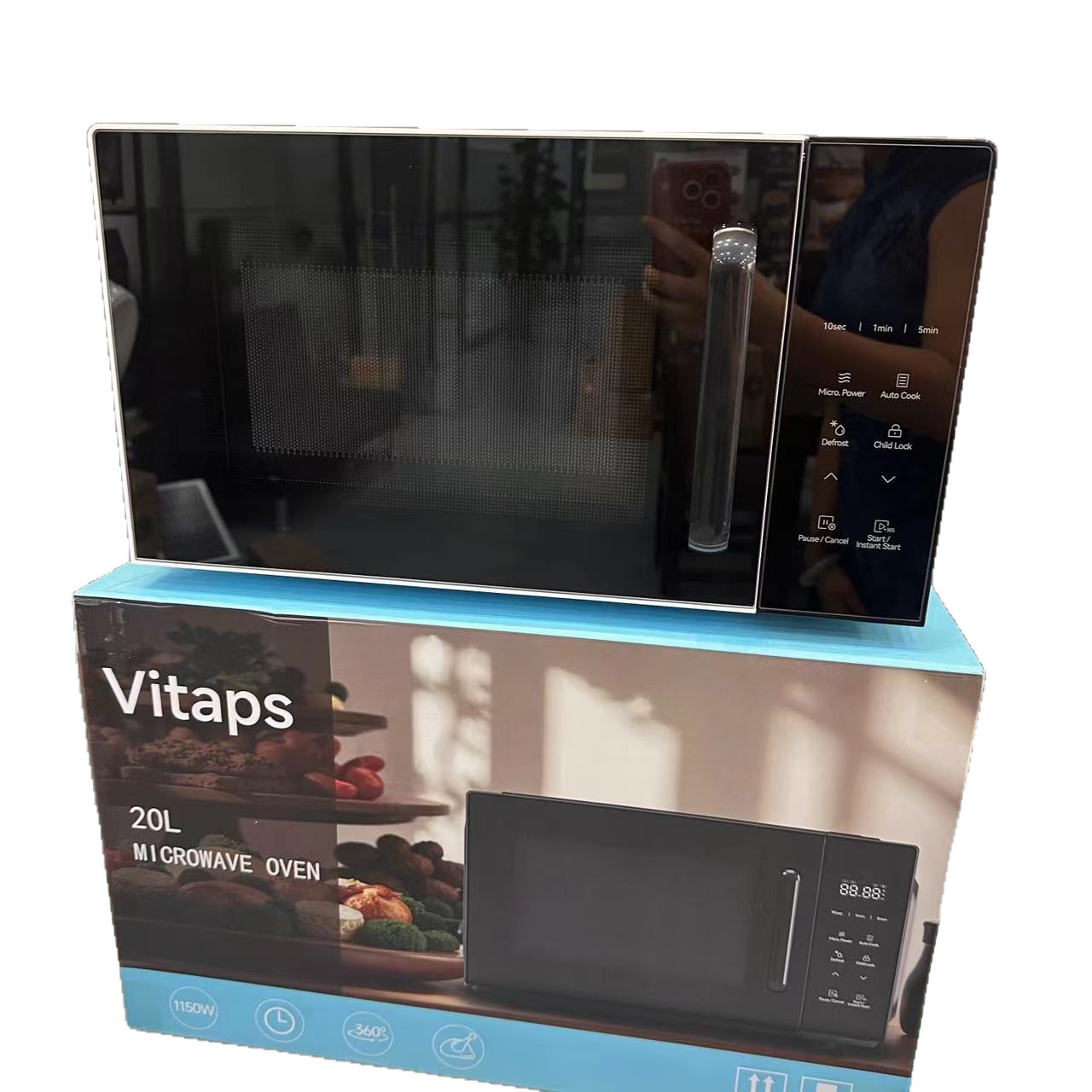 Микроволновая печь Vitaps сенсорное управление