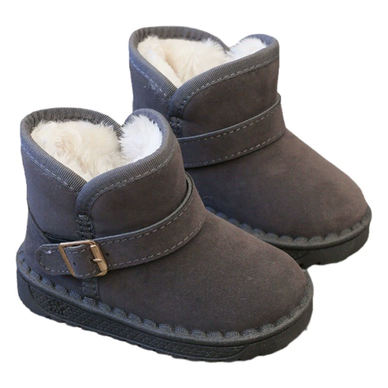 2024 зимние детские снежные сапоги для девочек обувь новый зимний сапоги для мальчиков