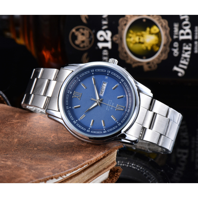 Unbranded Automatic 21 Jewels 50M Blue Dial Watch
