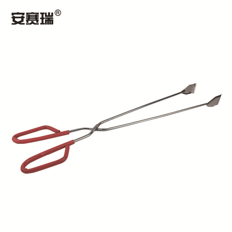 安赛瑞 环卫垃圾钳 长塑柄垃圾拾物器取物器 火钳碳夹煤球钳烧烤