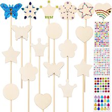 ���lľ�ƹ�ˇ��Ů��ľ���հװ僺ͯDIY����ʹڐ��ĺ���ľ�|�ֹ�