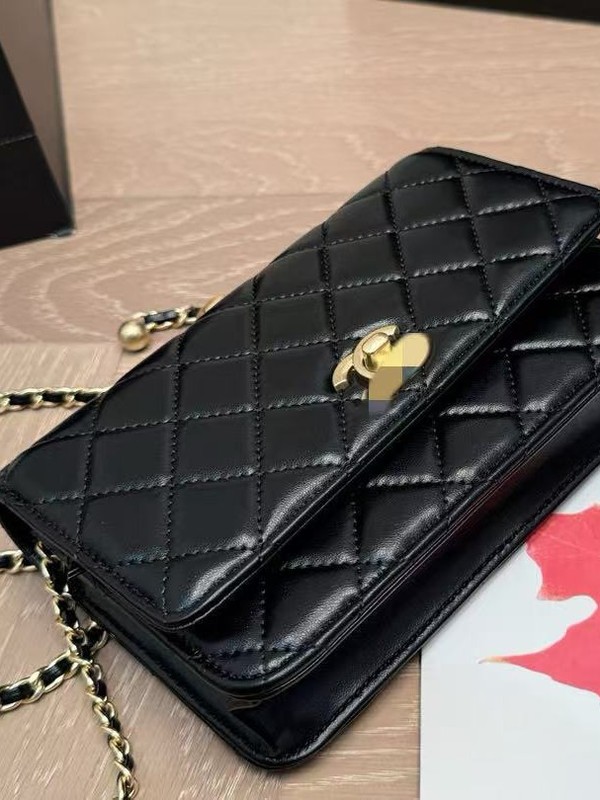 包包女高级感时尚百搭菱格链条小方包小金球单肩女包小香风斜挎包|undefined