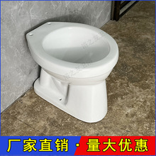 外贸出口圆形地排100出水坐厕卫生间陶瓷toilet bowl泰国手冲马桶