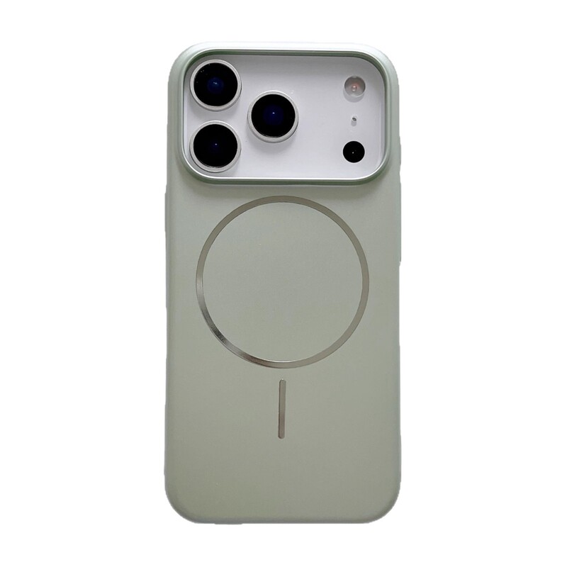 金属漆适用iPhone17promax磨砂磁吸手机壳苹果16超薄PC全包保护套|undefined