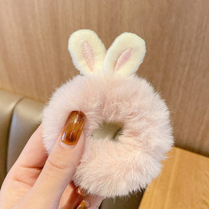 라이트 핑크 토끼 귀