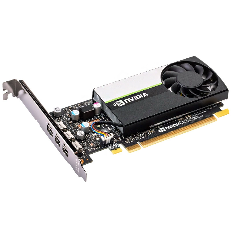 Nvidia T400 2G 4G 8G GDDR6 Профессиональная графическая карта комплект коробка