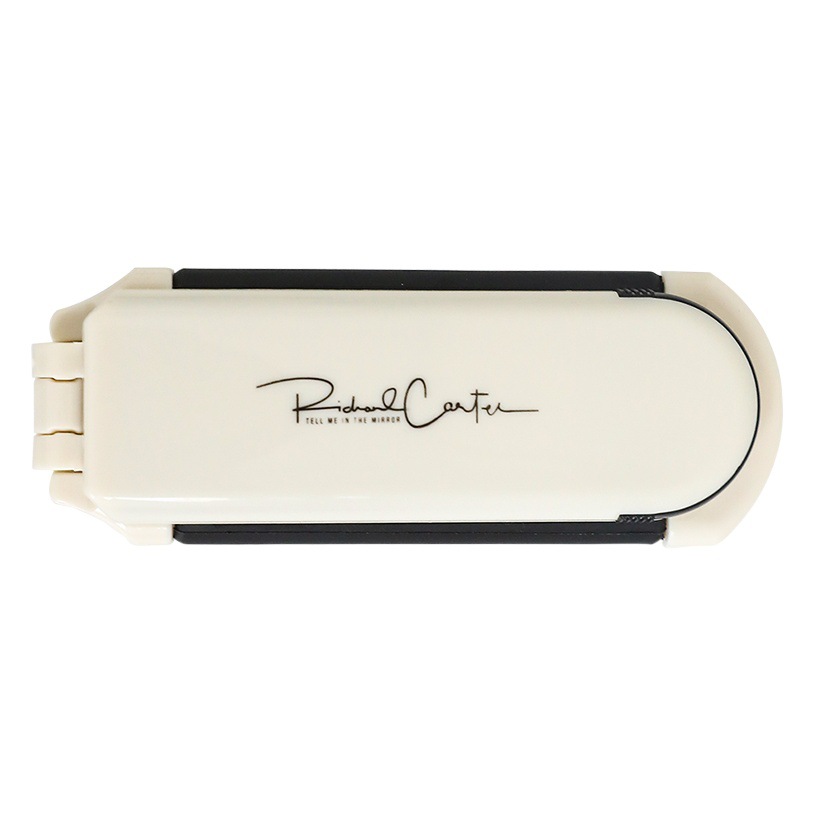 Estudiante dormitorio peine portátil peine pequeño espejo 2-en-1 traje pequeño masaje plegable airbag peine