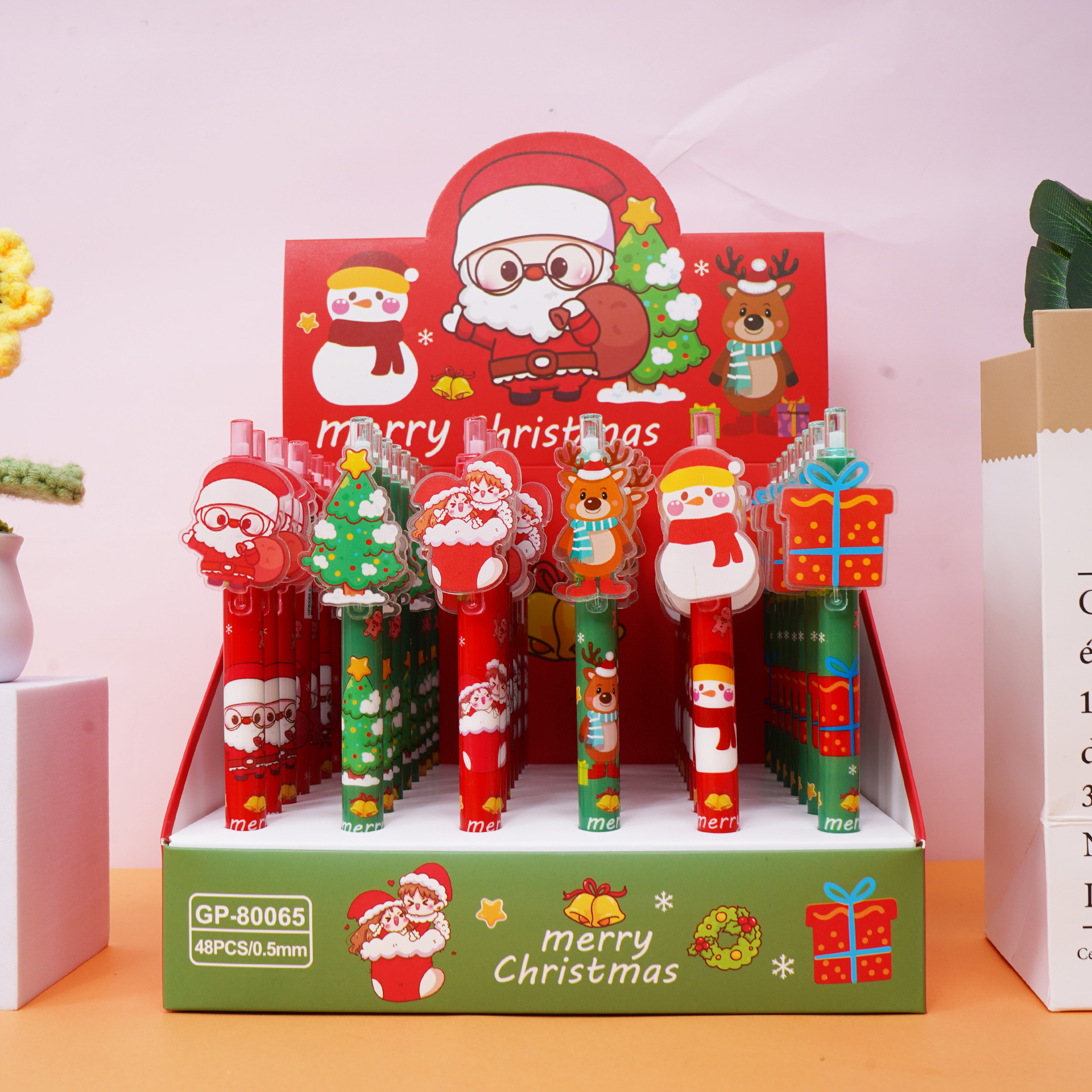 GP - 80008 miel Nieve Ice City parche pulsar lápiz móvil Kapibara Kulomi alto valor de la cara estudiante lápiz neutro 0.5