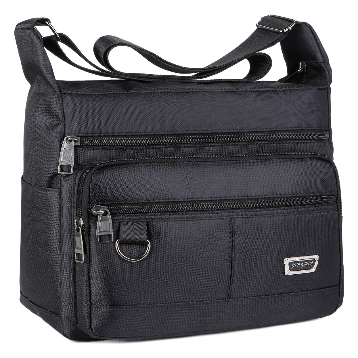 New Crossbody Bag Men's Large Capacity Casual Men's Bag Shoulder Bag Oxford Cloth Business Backpack Fashion Waterproof Travel Bag