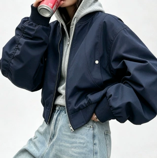 超火减龄连帽棒球服韩范2026秋季新款气质字母外套7116