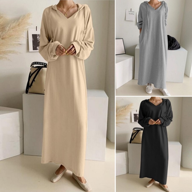2026 Cross-Border Women's Clothing Amazon Ebay Autumn and Winter New Fashion Sexy Shirt Long Skirt Sweatshirt Dress for Women 2026 Cross-Border Women's Clothing Amazon Ebay Autumn and Winter New Fashion Sexy Shirt Long Skirt Sweatshirt Dress for Women