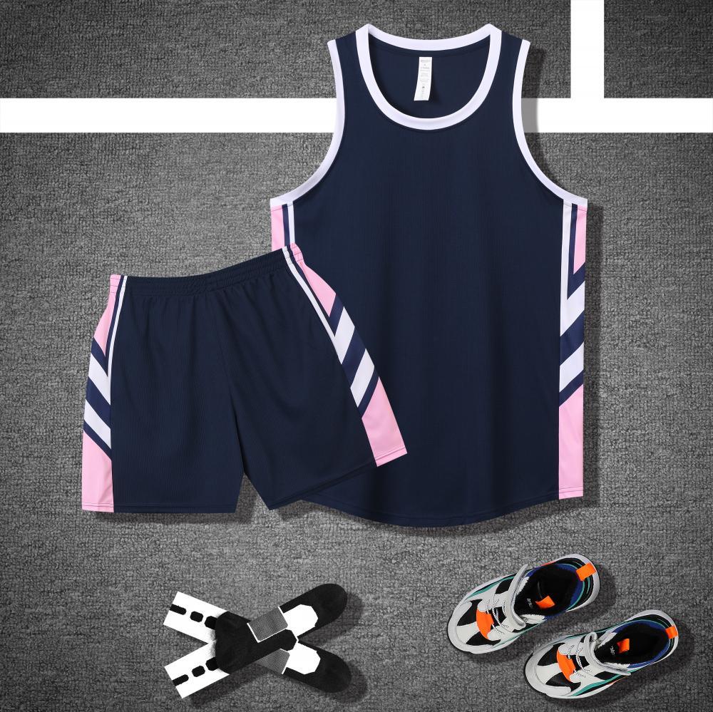 traje de baloncesto americano seco rápido transpirable niño entrenamiento de adultos uniformes de equipo de juego de logotipo de impresión chaleco de baloncesto