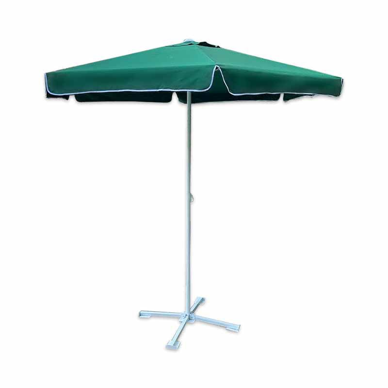 square umbrella solar-powered for commercial use
