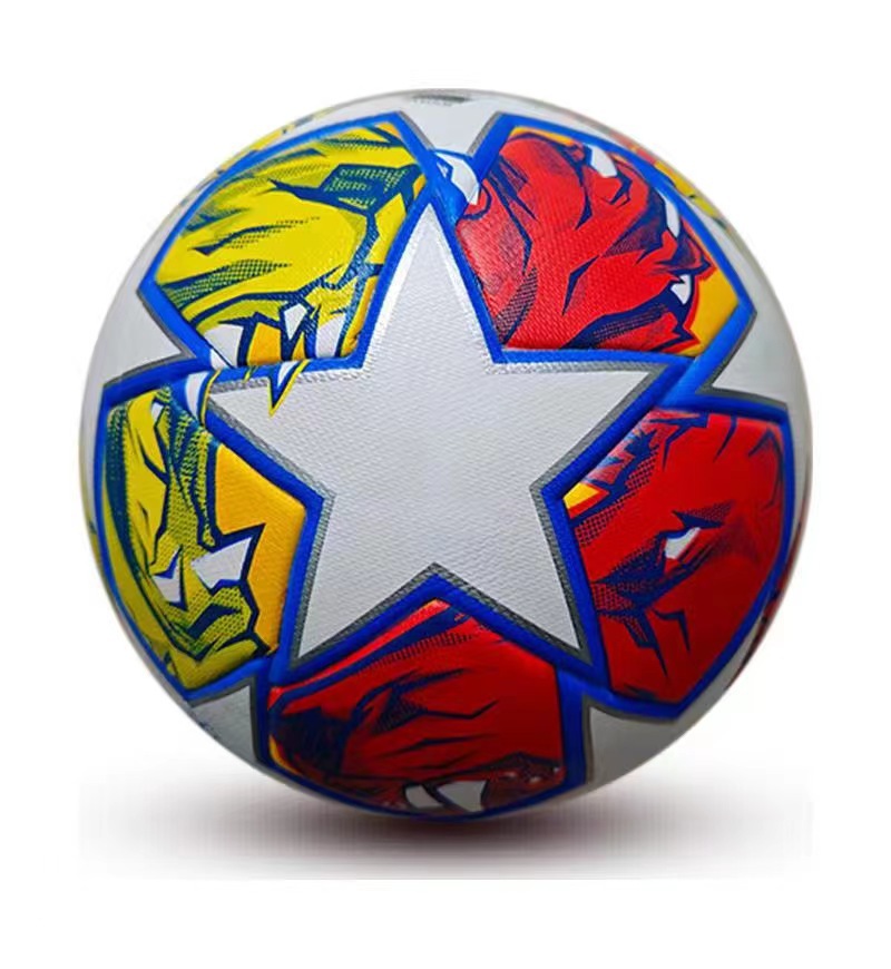 Comercio electrónico transfronterizo dedicado a la Copa del Mundo No. 5 fútbol PU juego de cuero entrenamiento fútbol al por mayor Footballs