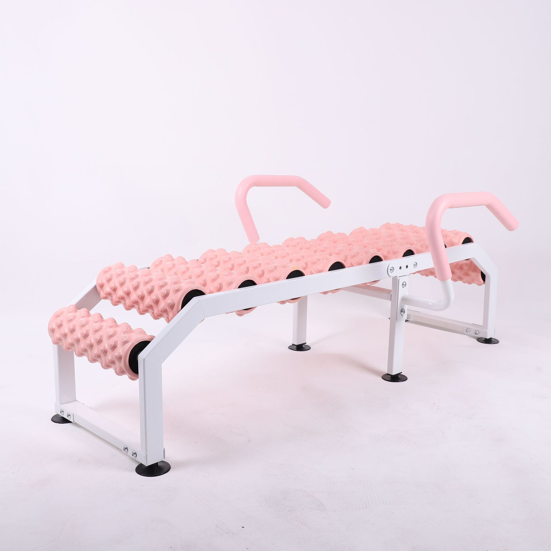 Full Body Stretching Massage, Back and Lower Back Stretcher, Yoga Wheel, Muscle Relaxation, Lumbar Spine Relief, Pilates Core Bed