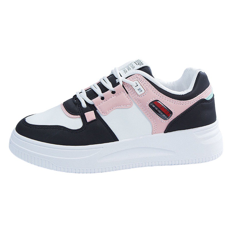 Zapatillas de plataforma casuales para todo el Partido Zapatos blancos de nicho a juego de color deportivo 2023 Verano nuevos zapatos casuales antideslizantes populares para mujeres