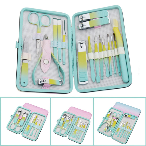 Manicure tools set for manicure for nails