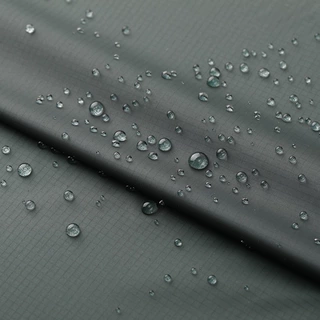 加工定制20D双线格子防水尼丝纺 天幕帐篷背包书包雨伞涂层面料