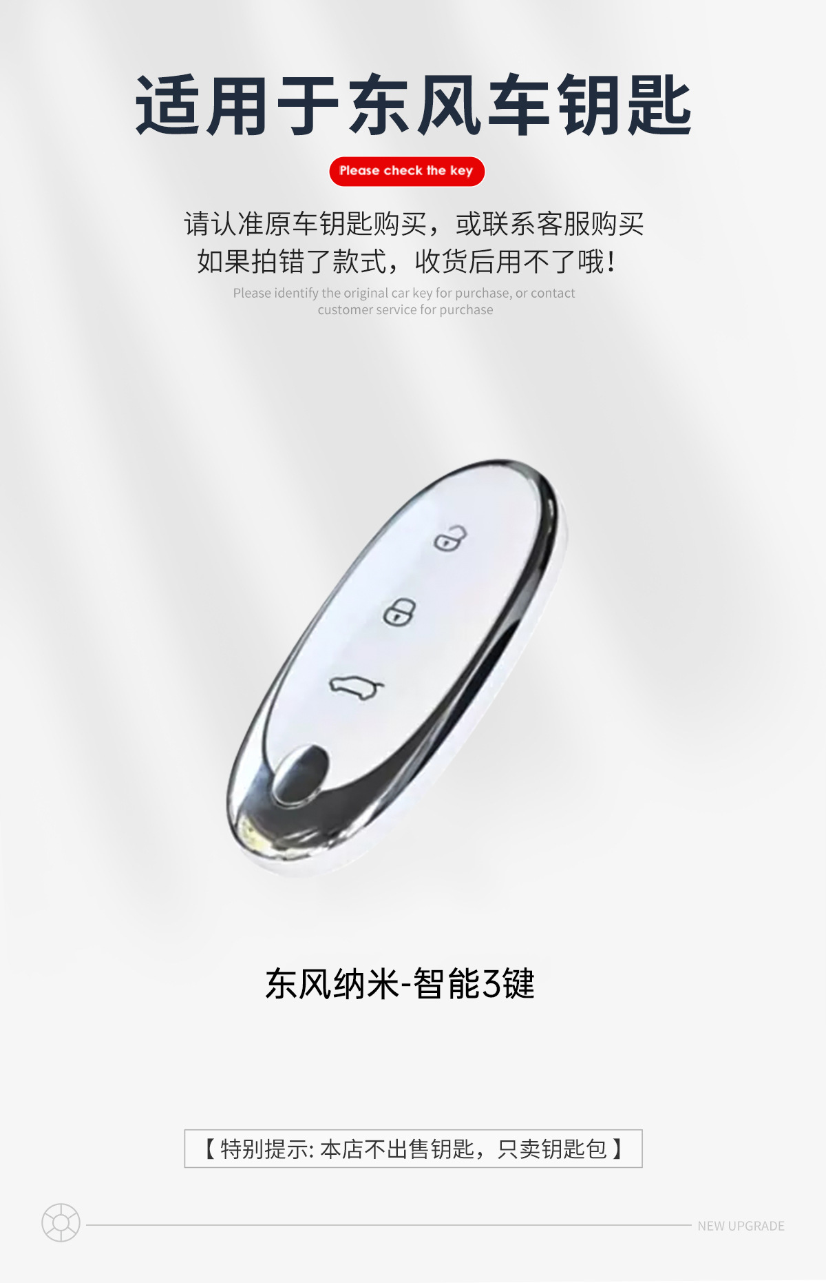 Suitable for Dongfeng Nano 01 key case 2026 model AIR/PLUS/MAX New Energy EX1 car BOX shell 06 buckle for women