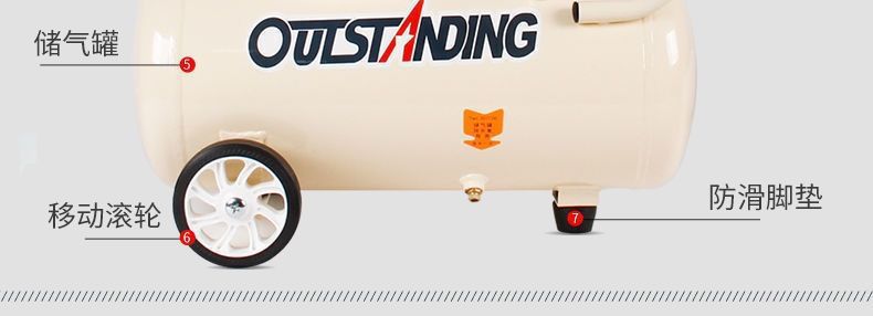 Small air compressor, high-pressure air compression pump, oil-free, silent, 220V tool, paint spraying air pump manufacturer