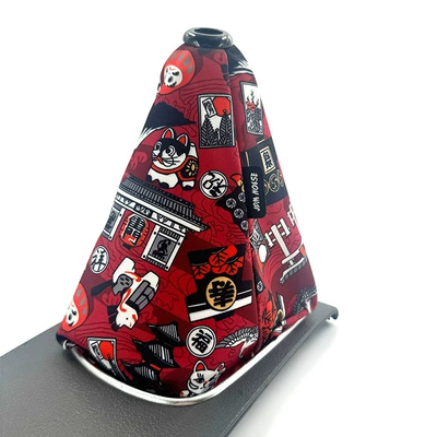 set car personality gear handle – Sürətlər qutusu və əl tormozu başlıqları - red-lucky-cat