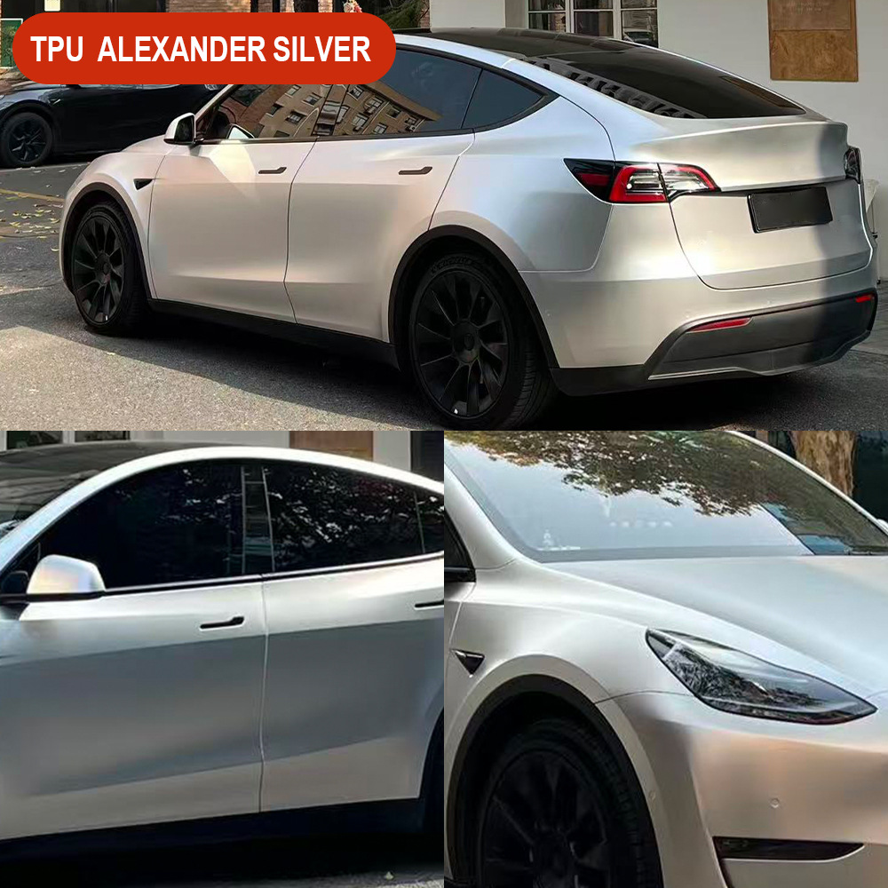Axxpel Alexander Silver Tpu Car Paint Color Change Color Film Protective Film Ppf Thermal Repair Scratch Repair