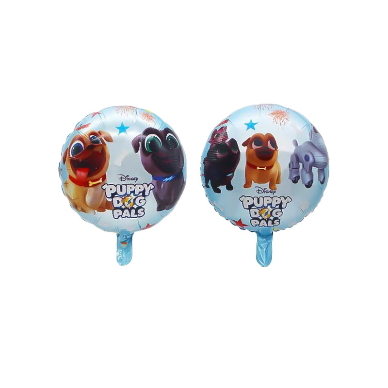 18寸蓝色小狗朋友双面