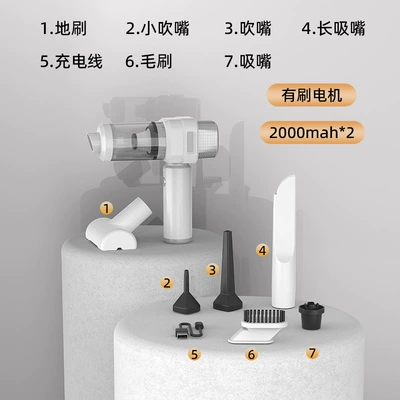 Tozsoranlar with Strong Suction, Blowing, Suction, and - 3103-a-basic-model-brush-motor-2000mah2-white