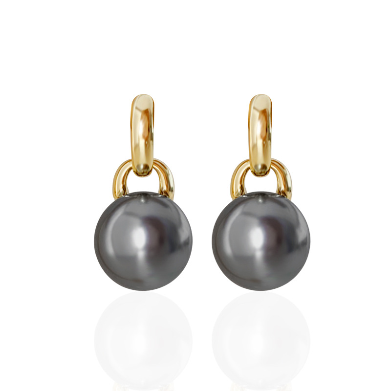 16g Weight 925 Sterling Silver Ear Needle Material Pearl Inlay Material Ear Cuffs, Ear Studs Classification 1 Pair Quantity Banquet, Daily, Date Occasion Copper Material Geometric Pattern All Seasons Season Women's Gender Plating, Inlay Design Elegant Style 1 Pair Elegant Geometric Plating Inlay Copper Pearl Ear Cuffs Ear Studs 3
