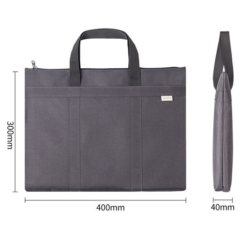 Deli 63788 Oxford cloth briefcase business men and women professional document affairs bag commuter handbag