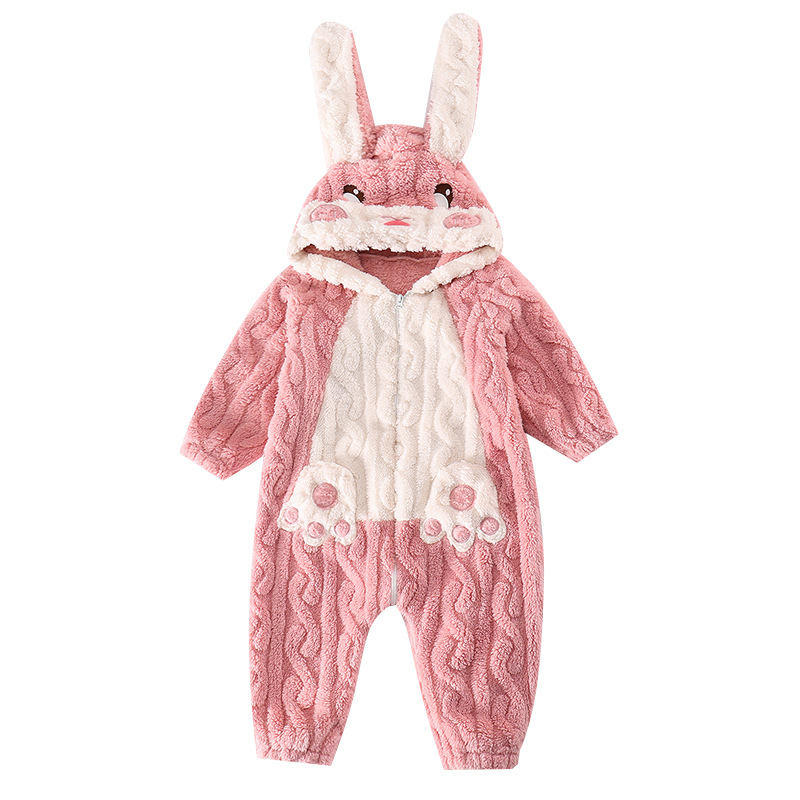 어린이 슬리핑 백 가을과 겨울  의 플란넬 파자마 걸스 기모 두꺼운 산호 양털 어린이 킥 방지 슬리퍼