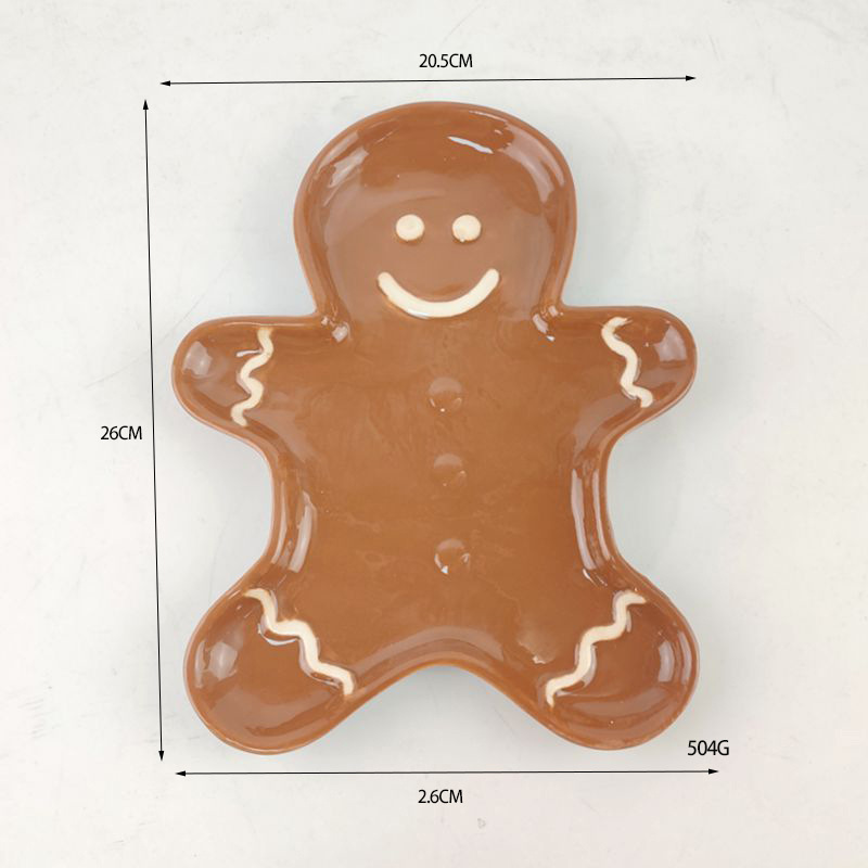 Placa de hombre de jengibre