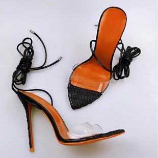 �羳�����^�r�b��Ь ���^��ɫ�߼yPVC�������ŮЬsandals heels
