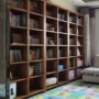 实木落地客厅中式书架