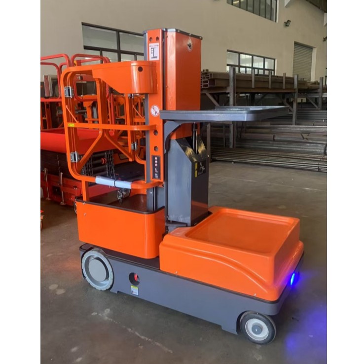 普尔夫全自动高空取料机电动升降平台电商拣货车拣选叉车高空作业