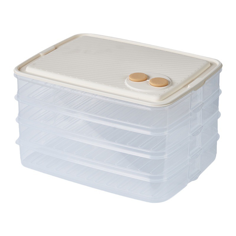 ギョーザ箱家庭用食品級キッチン冷蔵庫収納箱カオス鮮度保持箱冷凍専用整理神器|undefined