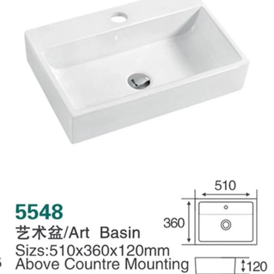 Cerámica creativa lavabo de hotel lavabo lavabo de arte lavabo balcón lavabo lavabo piscina lavabo único