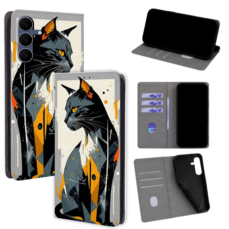 Customized Pod Case for Samsung S26 Flip Phone, S25 Edge Card-Inserting Leather Phone Case, S24 Plus Customized Pod Case for Samsung S26 Flip Phone, S25 Edge Card-Inserting Leather Phone Case, S24 Plus