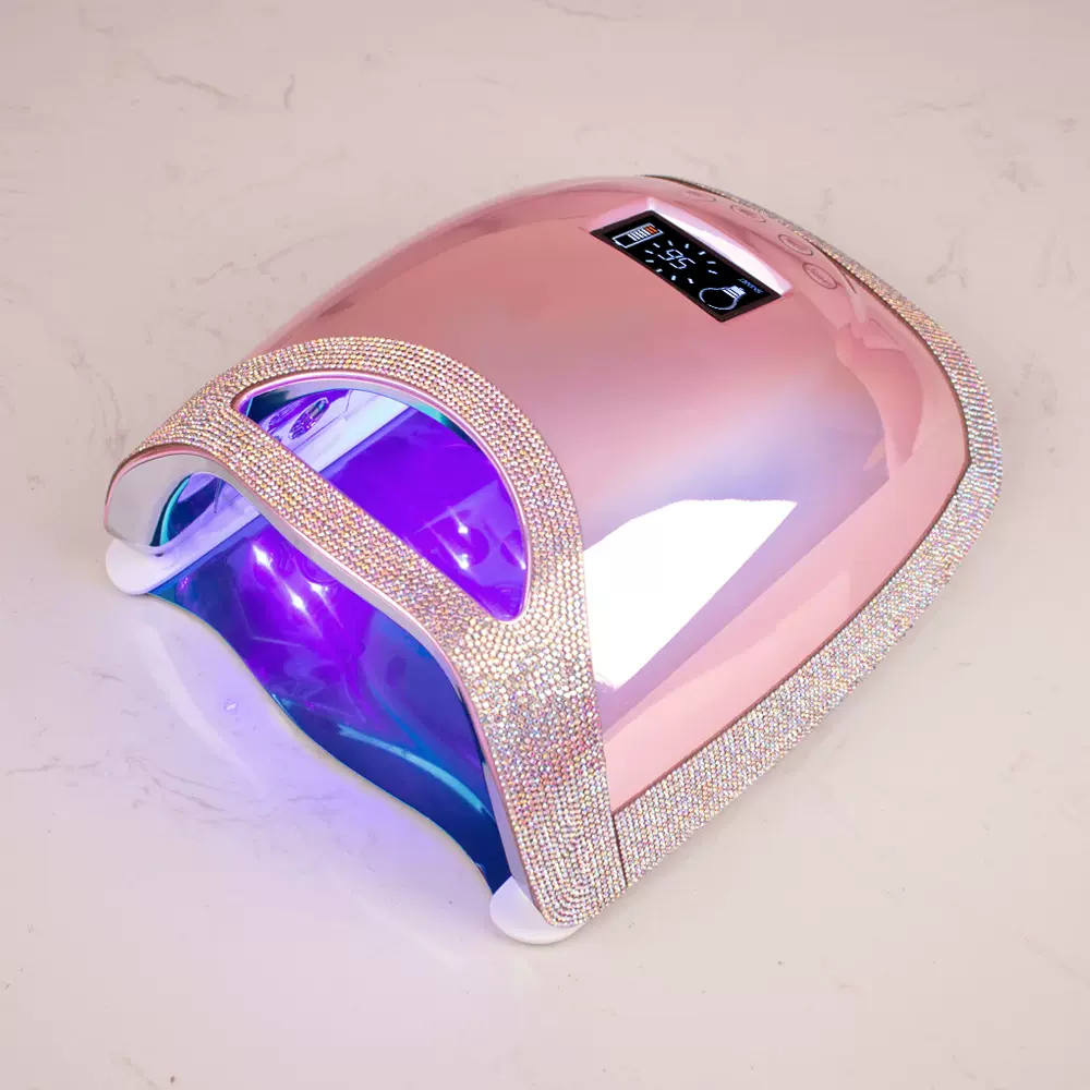 电镀渐变色美甲灯直供48W智能感应指甲烤灯速干光疗机器大空间