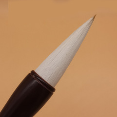 Customized factory wholesale Chinese painting and calligraphy spring couplets wolf-goat mixed hair short handle large brush painting brush