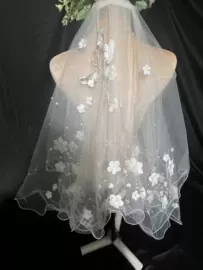 婚庆手套;头纱;婚纱